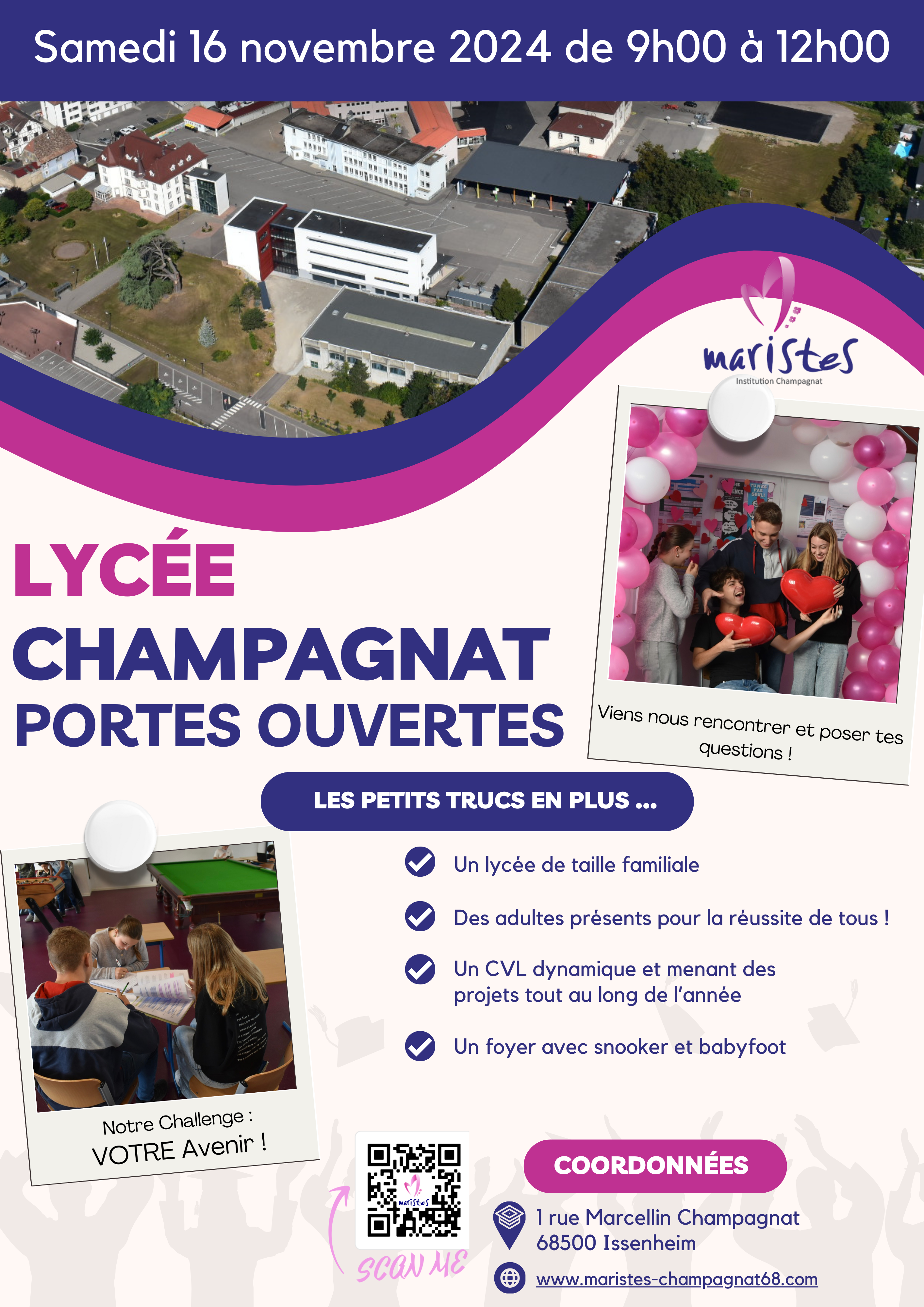 Visuel : Journe Portes Ouvertes du LYCEE